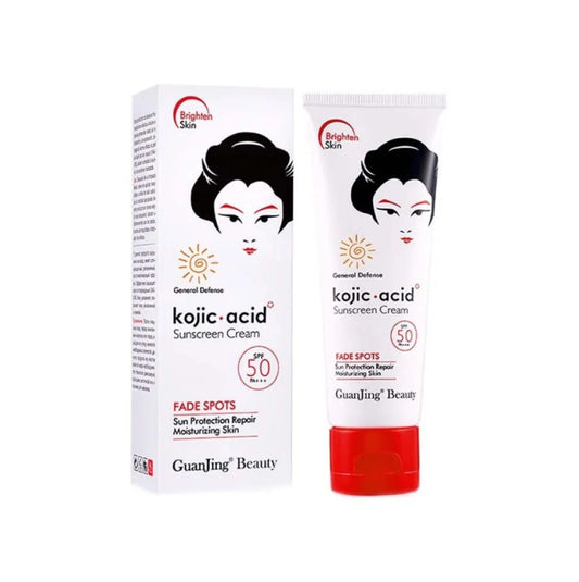 Guangjing Beauty Kojic Acid Sunscreen Cream SPF 50 - 80g