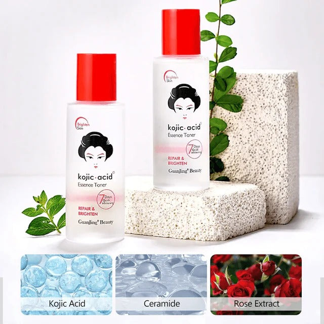 Guanjing Beauty Kojic Acid Repair & Brighten Essence Toner - 100ml