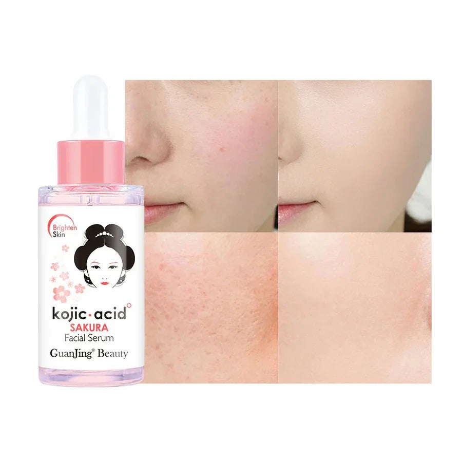 Guanjing Beauty Kojic Acid Sakura Facial Serum - 40ml