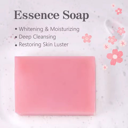 Guanjing Beauty Sakura Kojic Acid Essence Soap 120g