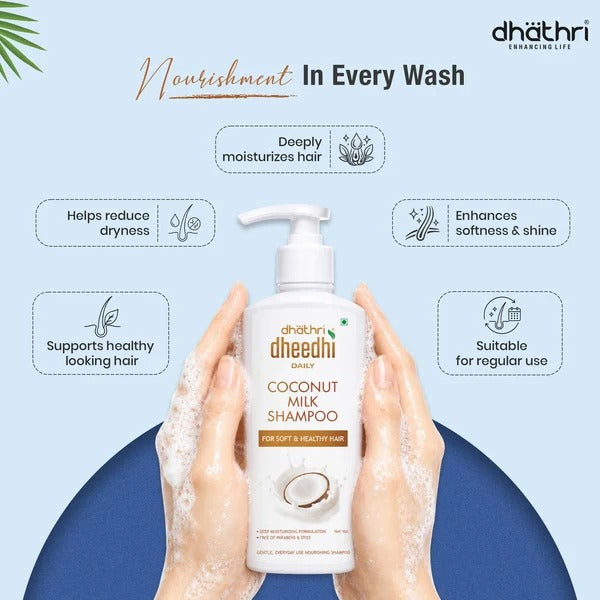 Dhathri Coconut Milk Shampoo 300ml