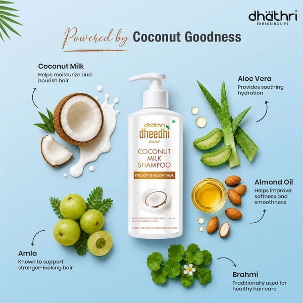 Dhathri Coconut Milk Shampoo 300ml