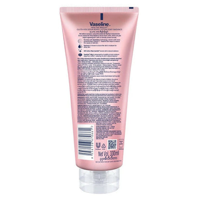Vaseline Healthy Bright Gluta-Hya Serum Burst Lotion Dewy Radiance 330ml