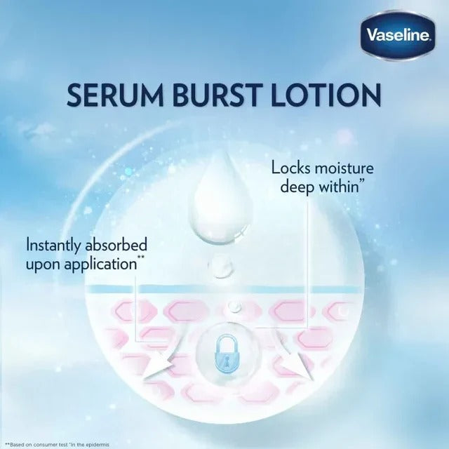 Vaseline Healthy Bright Gluta-Hya Flawless Bright Serum Burst Lotion 330ml
