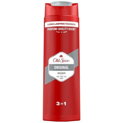 Old Spice 3-In-1 Shower Gel, Original - 400ml