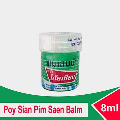 POY-SIAN Cotton Balm Oil - Herbal Nasal Inhaler 8ml