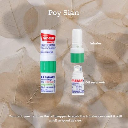 POY-SIAN Mark II Menthol Nasal Inhaler 1.7 ml