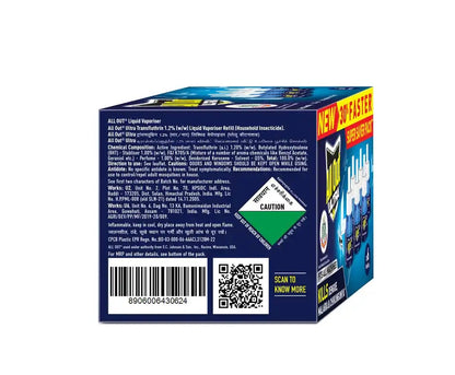 All Out Ultra Mosquito Vaporiser Refill (6 x 45 ml)