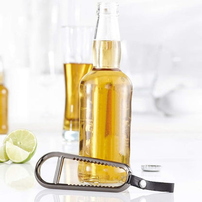 Trudeau Bottle Opener, Silver