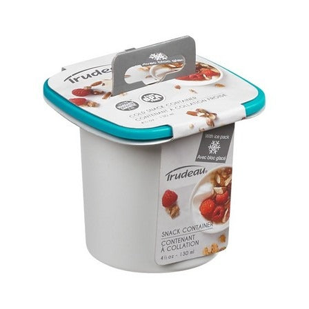 Trudeau Fuel Snack Container, Blue