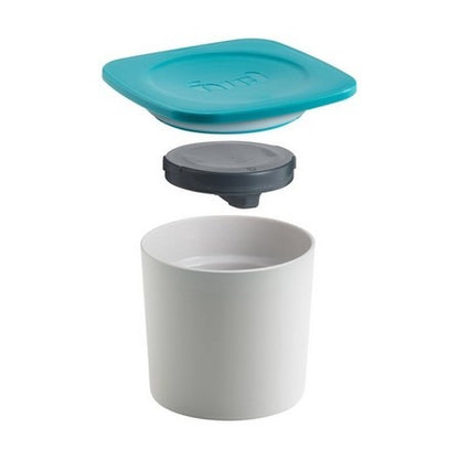 Trudeau Fuel Snack Container, Blue