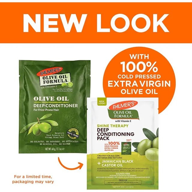 Palmer's Olive Oil Formula Shine Therapy Deep Conditioning Hair Pack, 60g