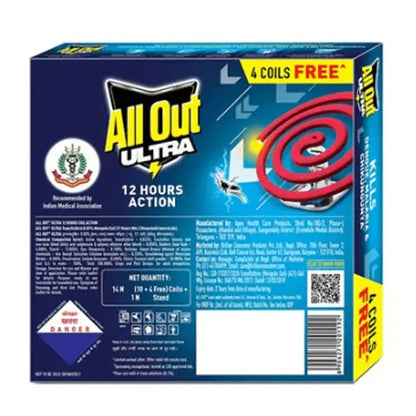 All Out Ultra Mosquito Repellent Coil - 10 pcs