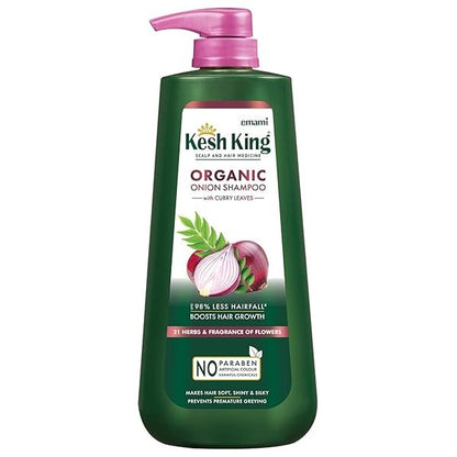 Kesh King Organic Onion Shampoo With Curry Leaves - 300ml