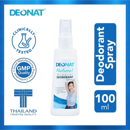 Deonat Natural Mineral Deodorant Spray 100ml