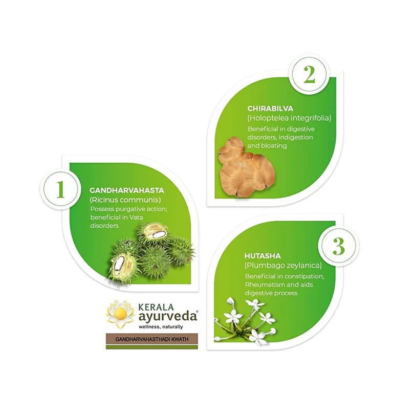 Kerala Ayurveda Gandharvahasthadi Kwath - 200 ml