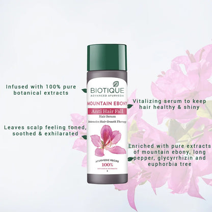 Biotique Mountain ebony anti hair fall hair serum 120 ml
