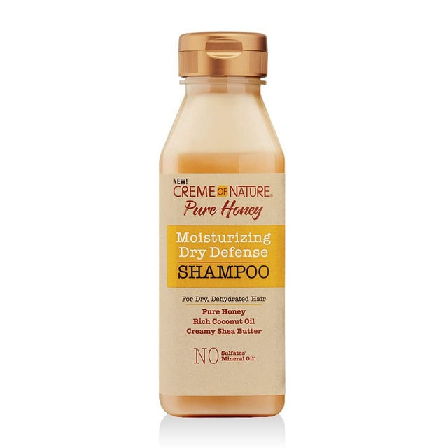 Creme of Nature Pure Honey Moisturizing Dry Defense Shampoo - 12 fl. oz (355ml)