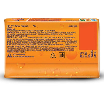 Savlon Bathing Bar with Glycerin 75 g (Buy 3 Get 1 Free)