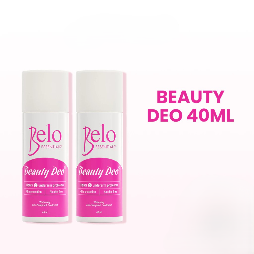 Belo Whitening Beauty Deo Roll On 40ml, Pack of 2