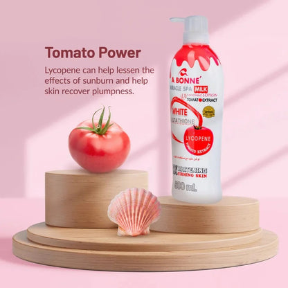 A Bonne Miracle Spa Milk UV Tomato Extract Lotion 500ml