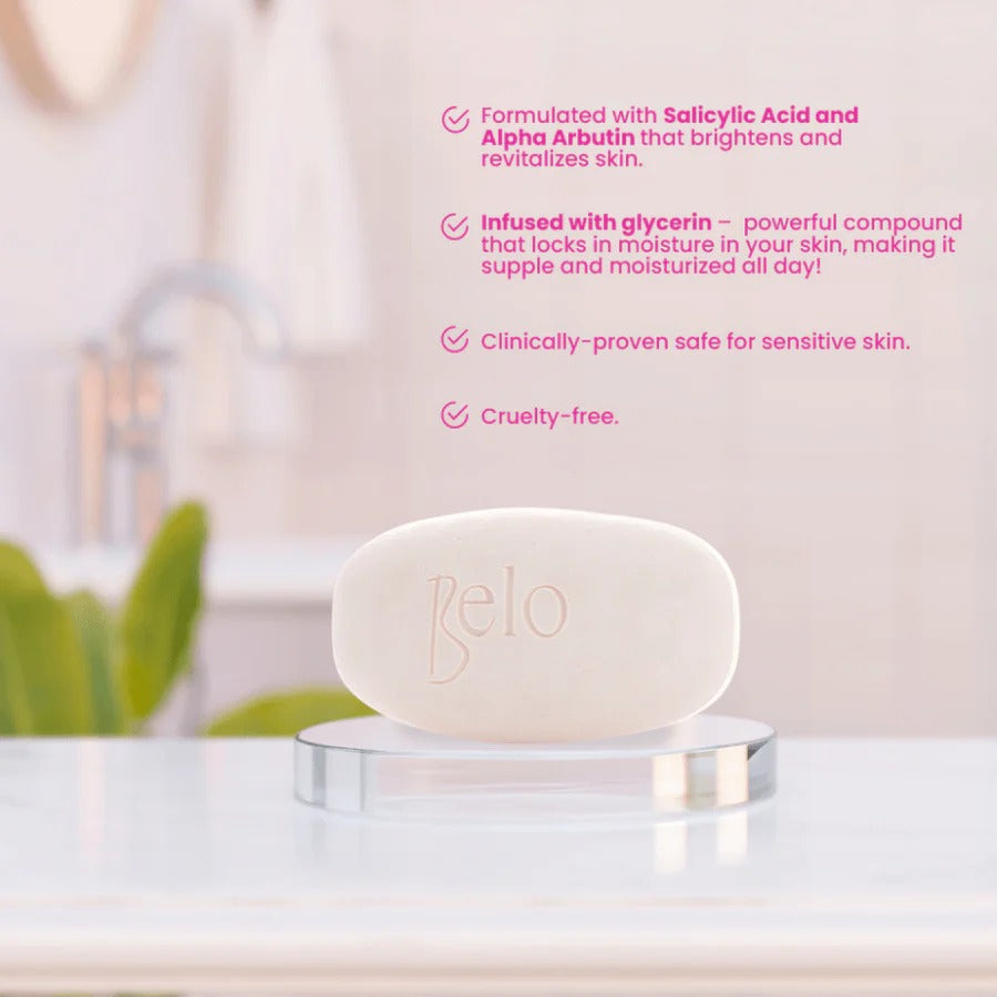 BELO Essentials Smoothening Whitening Body Bar 135g