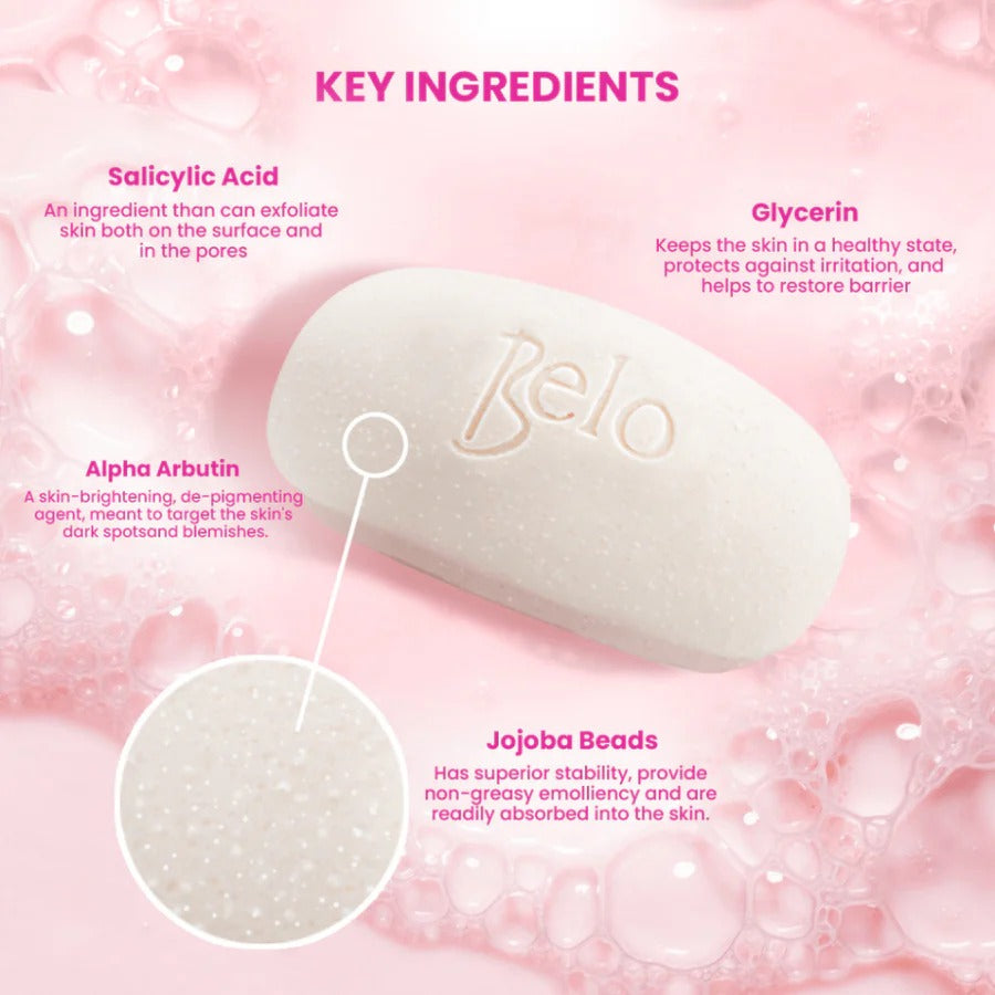 BELO Essentials Smoothening Whitening Body Bar 135g