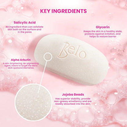 BELO Essentials Smoothening Whitening Body Bar 135g