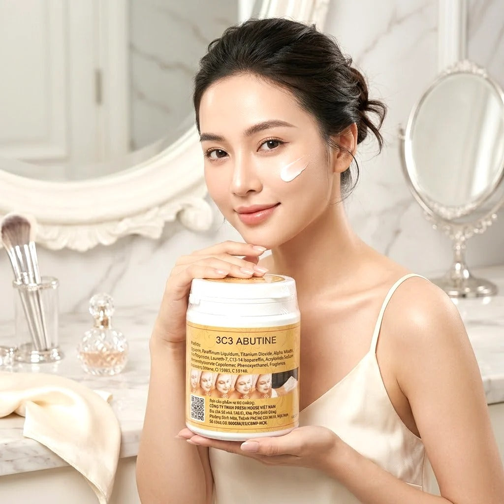 3C3 ABUTINE Skin Whitening Body Cream 220g
