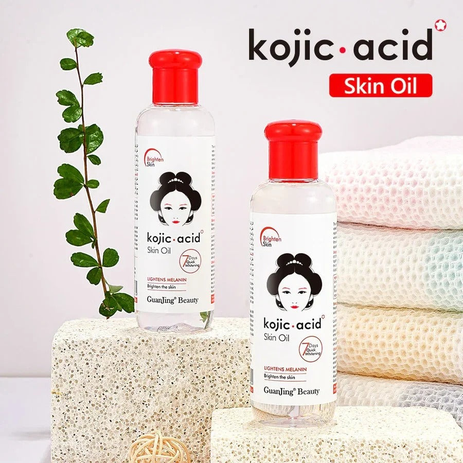 Guanjing Beauty Skin Oil with Kojic Acid - 120ml
