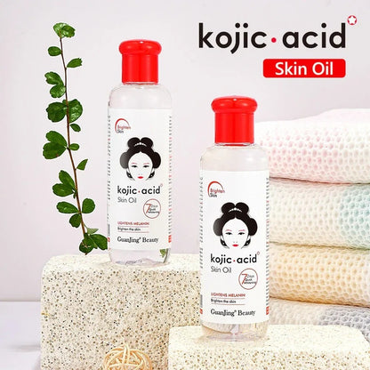 Guanjing Beauty Skin Oil with Kojic Acid - 120ml