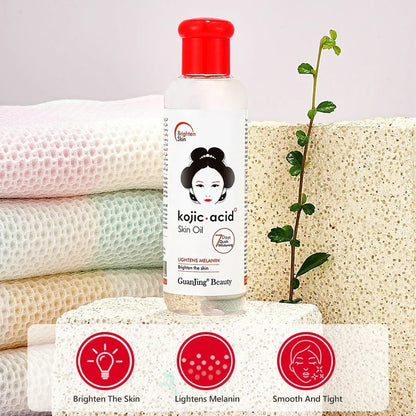 Guanjing Beauty Skin Oil with Kojic Acid - 120ml