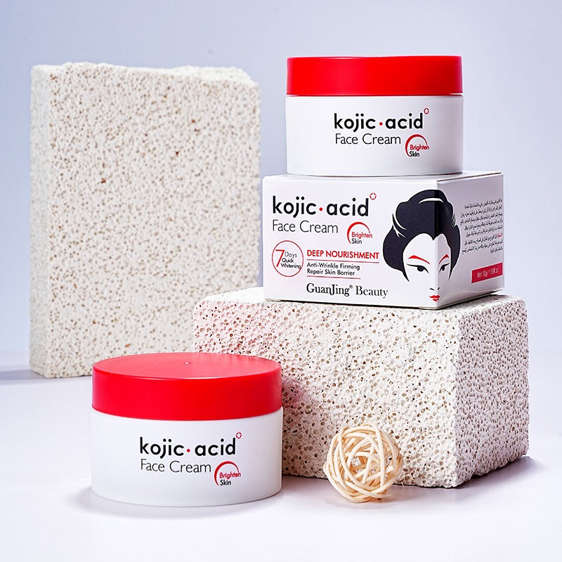 Guanjing Beauty Kojic Acid Anti-Wrinkle Face Cream - 50g