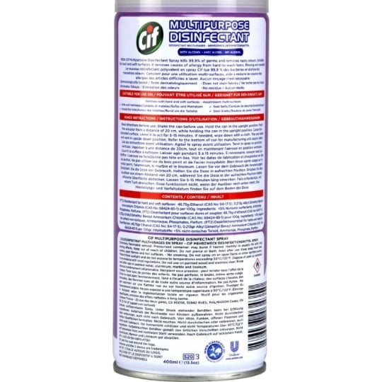 CIF Multi Purpose Disinfectant Spray 400ml