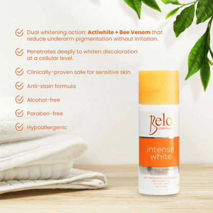 Belo Intense White Deo Roll-On 40ml, Pack of 2