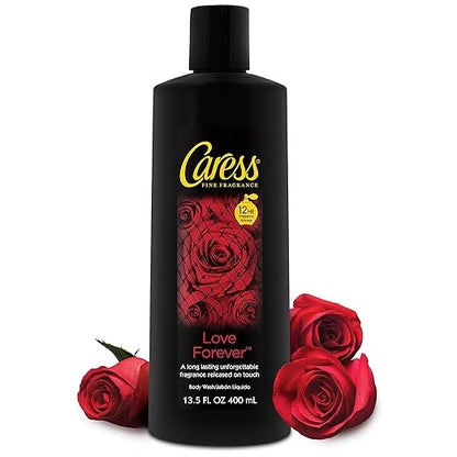 Caress Body Wash, Love Forever, 13.5 Ounce