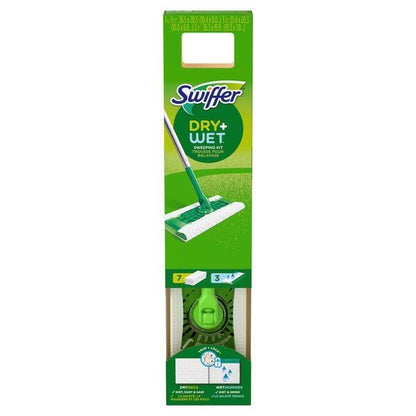 Sweeper 2-in-1 Dry and Wet Multi-Surface Mopping Starter Kit (1-Mop, 10-Refills)