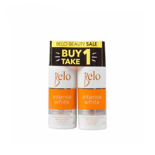 Belo Intense White Deo Roll-On 40ml, Pack of 2