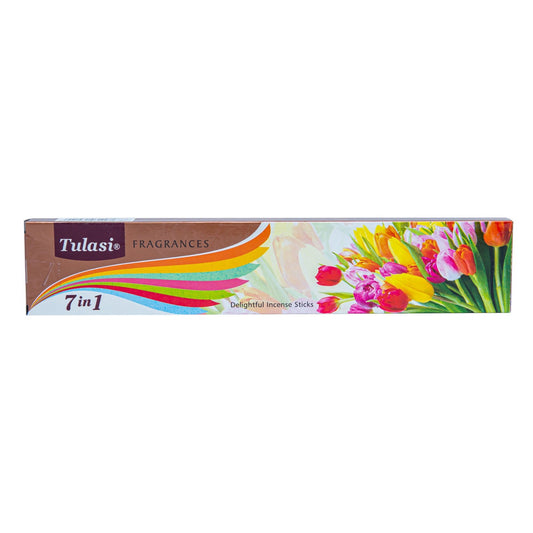 Tulasi 7 in 1 Incense Sticks - 28 sticks