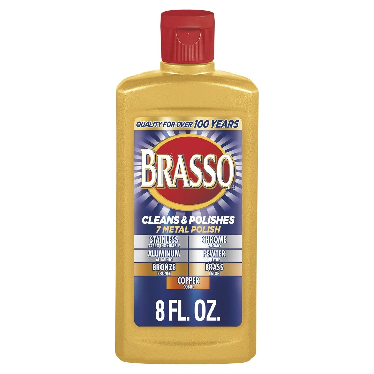 Brasso No Scent Metal Polish 8 oz. Cream