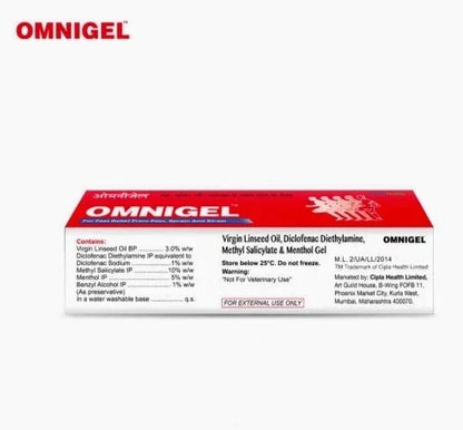 Omnigel Pain Relief Gel 75g