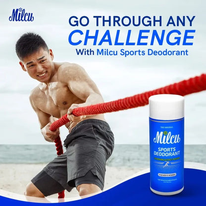 Milcu Sports Deodorant Underarm & Foot Powder 80g