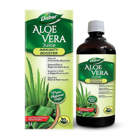 Dabur Aloe Vera Juice 100% Ayurvedic - 1 Litre