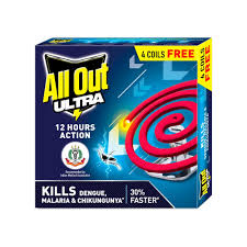 All Out Ultra Mosquito Repellent Coil - 10 pcs