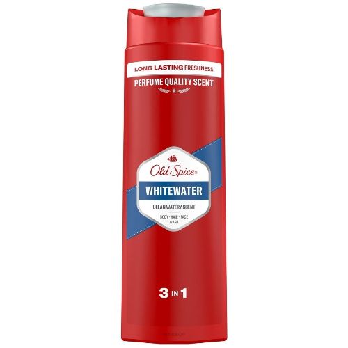 Old Spice 3-In-1 Shower Gel, Whitewater - 400ml