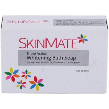 Skinmate Triple Action Whitening Bath Soap 125gm