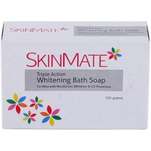 Skinmate Triple Action Whitening Bath Soap 125gm