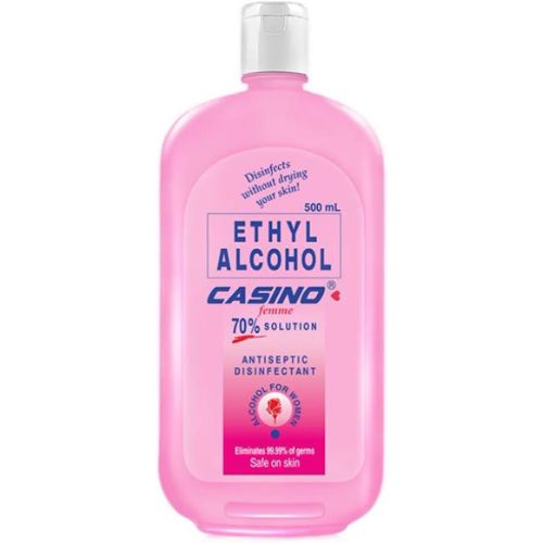 Casino Ethyl Alcohol Femme 70% Solution 500ml
