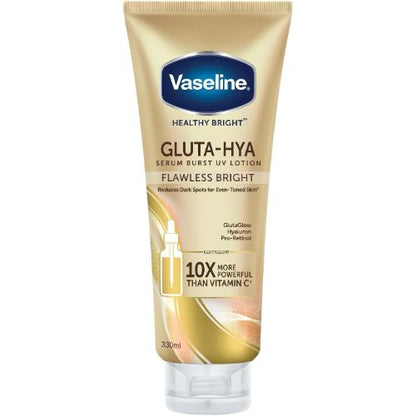 Vaseline Healthy Bright Gluta-Hya Flawless Bright Serum Burst Lotion 330ml
