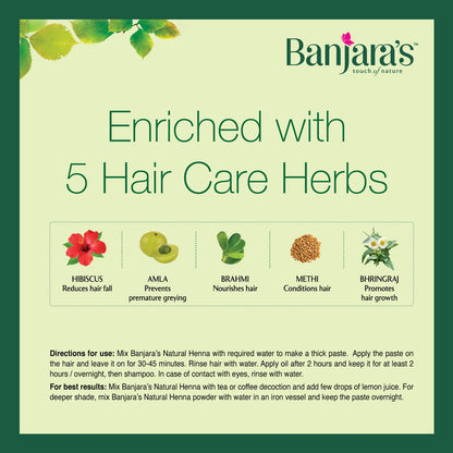 Banjara's Natural Henna Powder 1 Kg